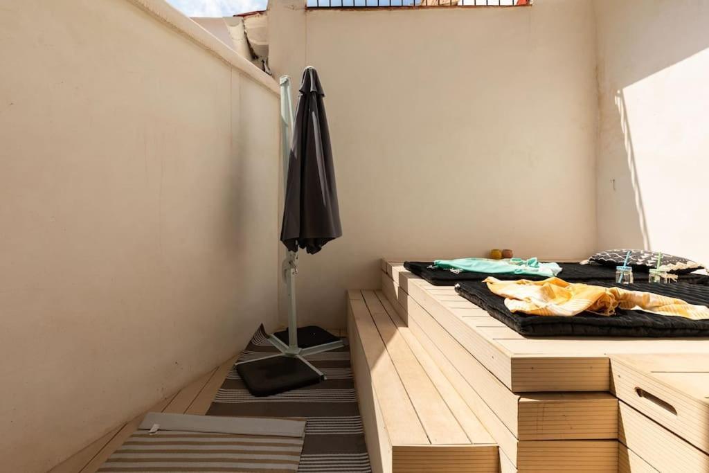 Apartamento Cozy Loft Patio+Pool +Wifi Valencia Exterior foto