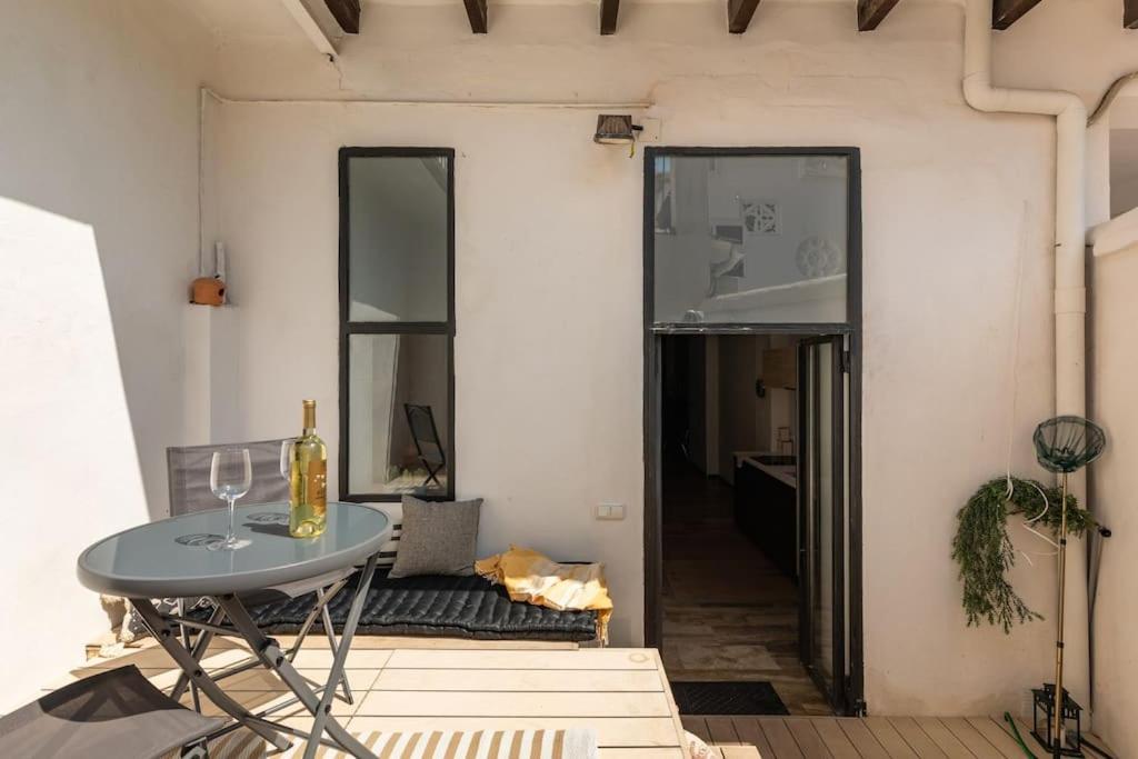 Apartamento Cozy Loft Patio+Pool +Wifi Valencia Exterior foto